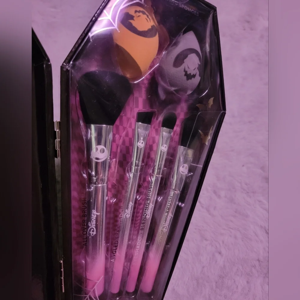 NIB Disney Nightmare Before Christmas Makeup Set - Black and Purple